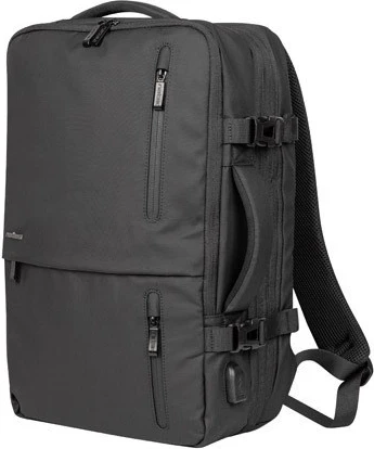 Torba za prenosnik NATEC CAMEL PRO 17,3", črna