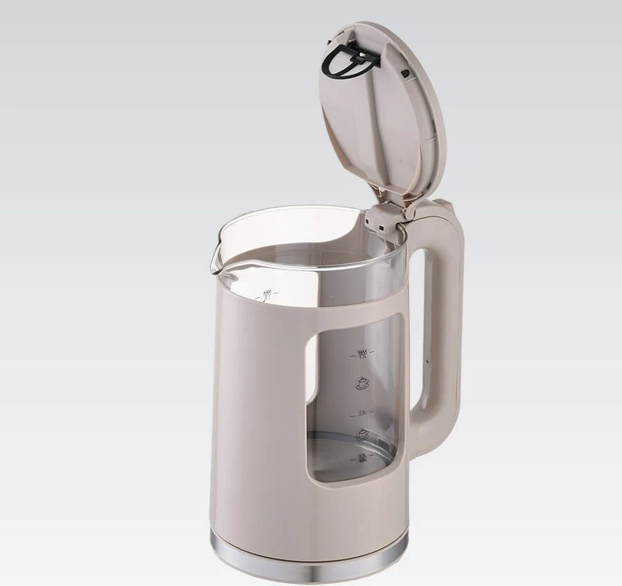 Električni ibrik 1,7 L, 2200 W, steklo, bež Maestro MR-065