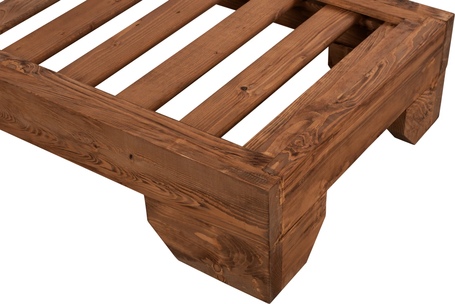 Profesionalno ležišče iz lesa Macadonia FH5646.01 oreh 204X77,5X29cm