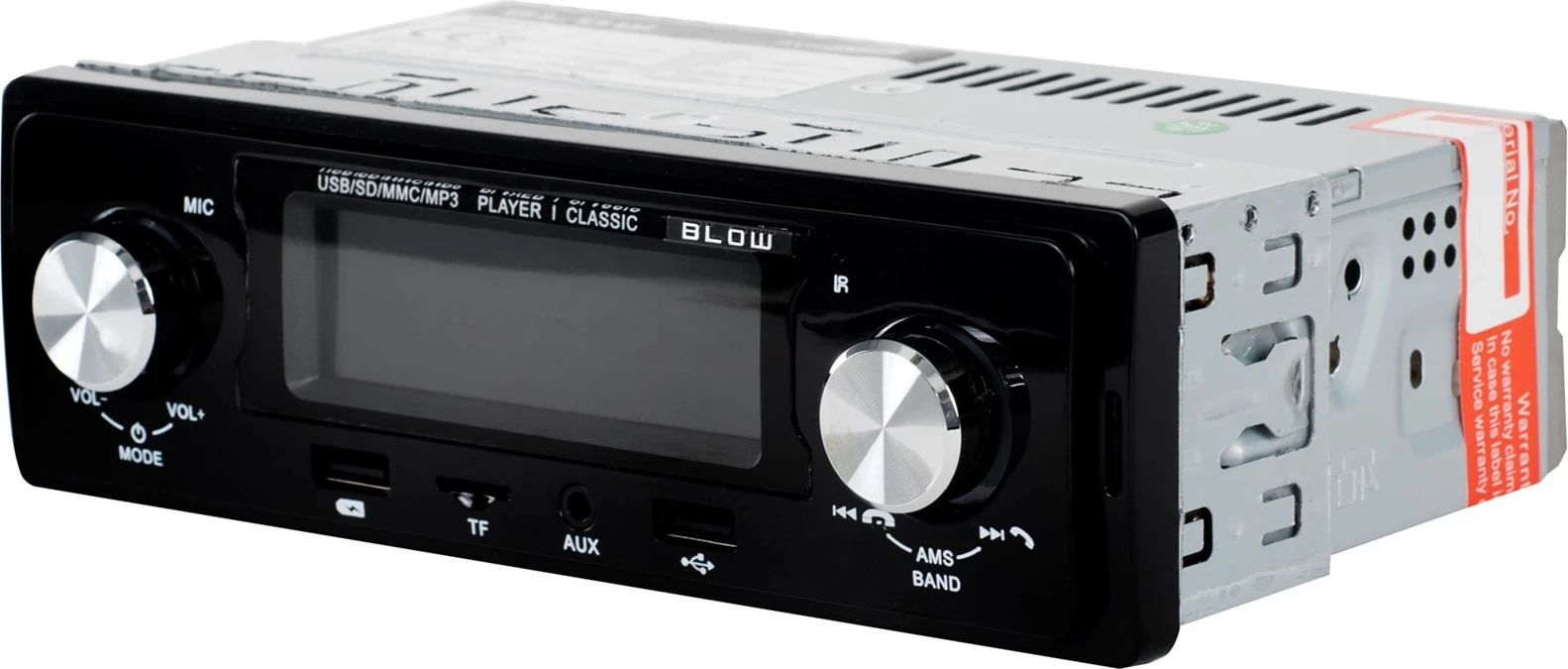 Avtoradio Blow AVH CLASSIC, črn