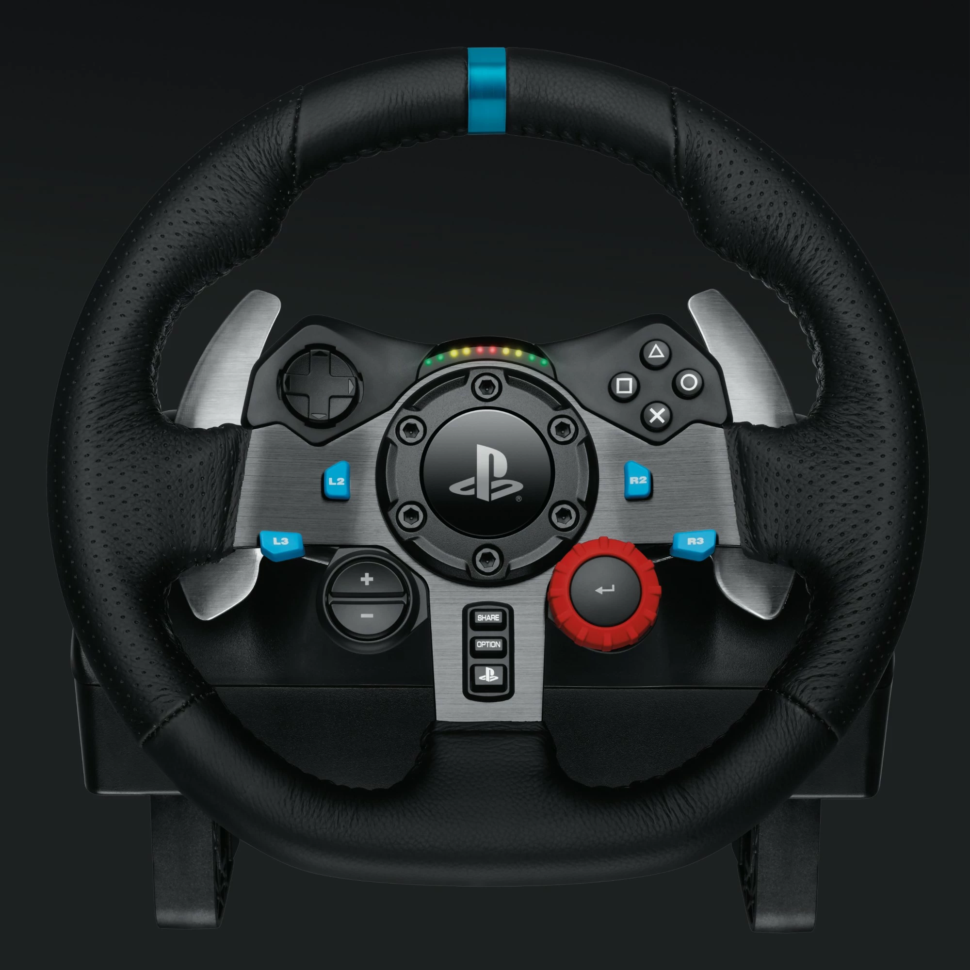 Dirkalni volan Logitech G G29 Driving Force, PlayStation 5 in PlayStation 4, USB 2.0, črn