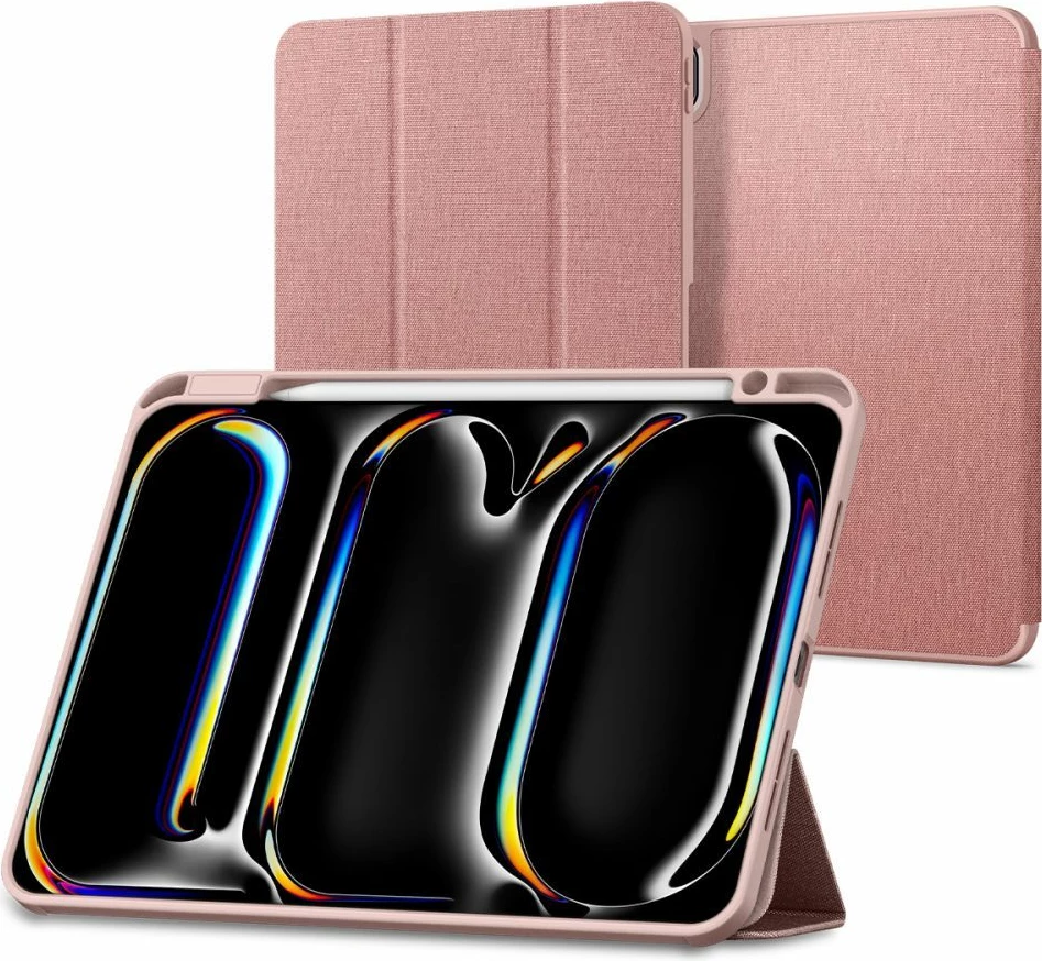 Zaščitni ovoj Spigen Urban Fit za iPad Pro 13" 2024, rožnat