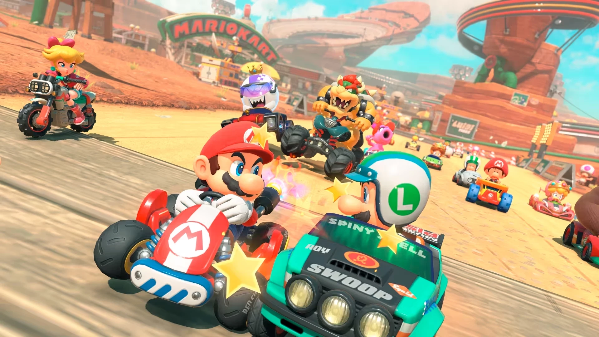 Dirkalna igra Mario Kart World za Nintendo Switch 2