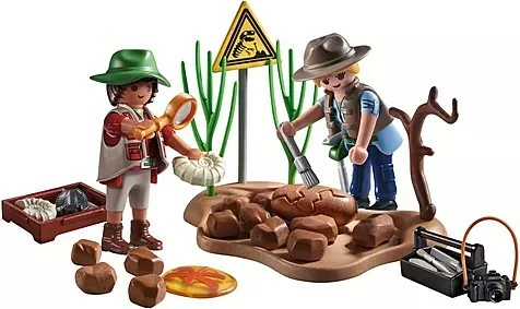 Set z arheološko tematiko Playmobil My Life 71805, 41 delov