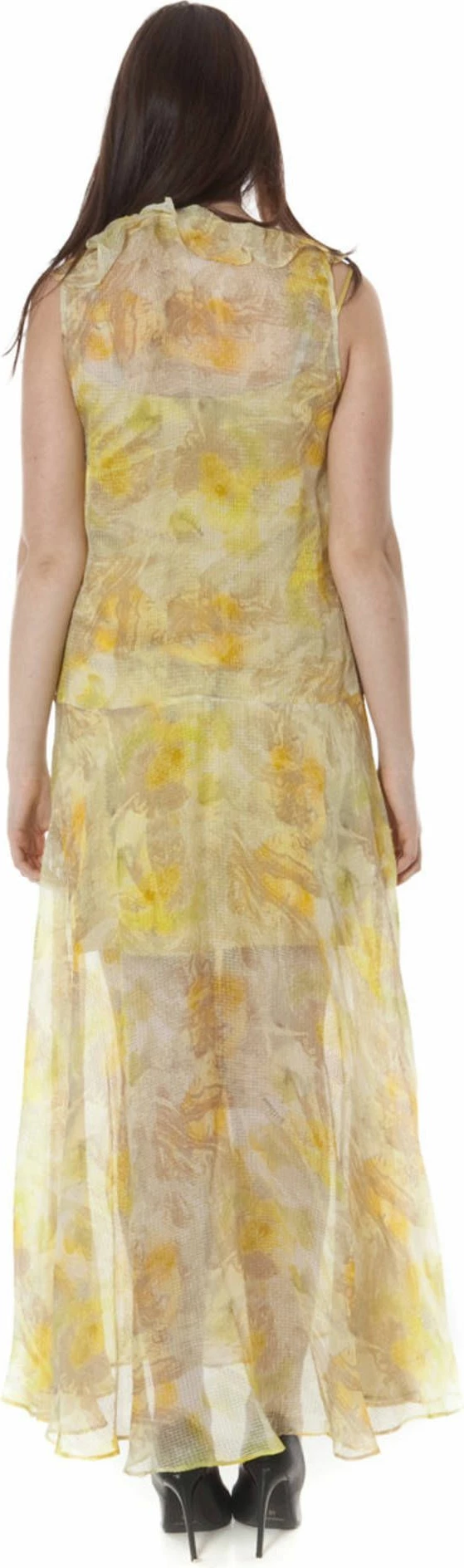 Dolga obleka JOHN GALLIANO ženska, rumena