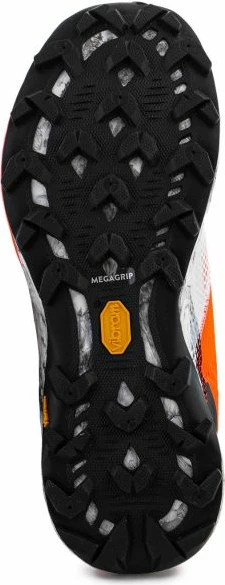 Gorski tekaški čevlji, Merrell MTL Long Sky 2, beli in oranžni