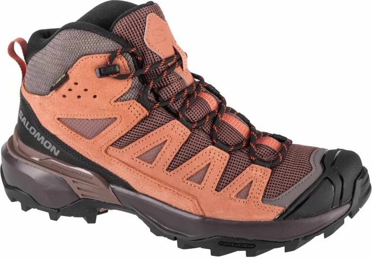Treking čevlji Salomon X Ultra 360 Ltr Mid GTX W, oranžni