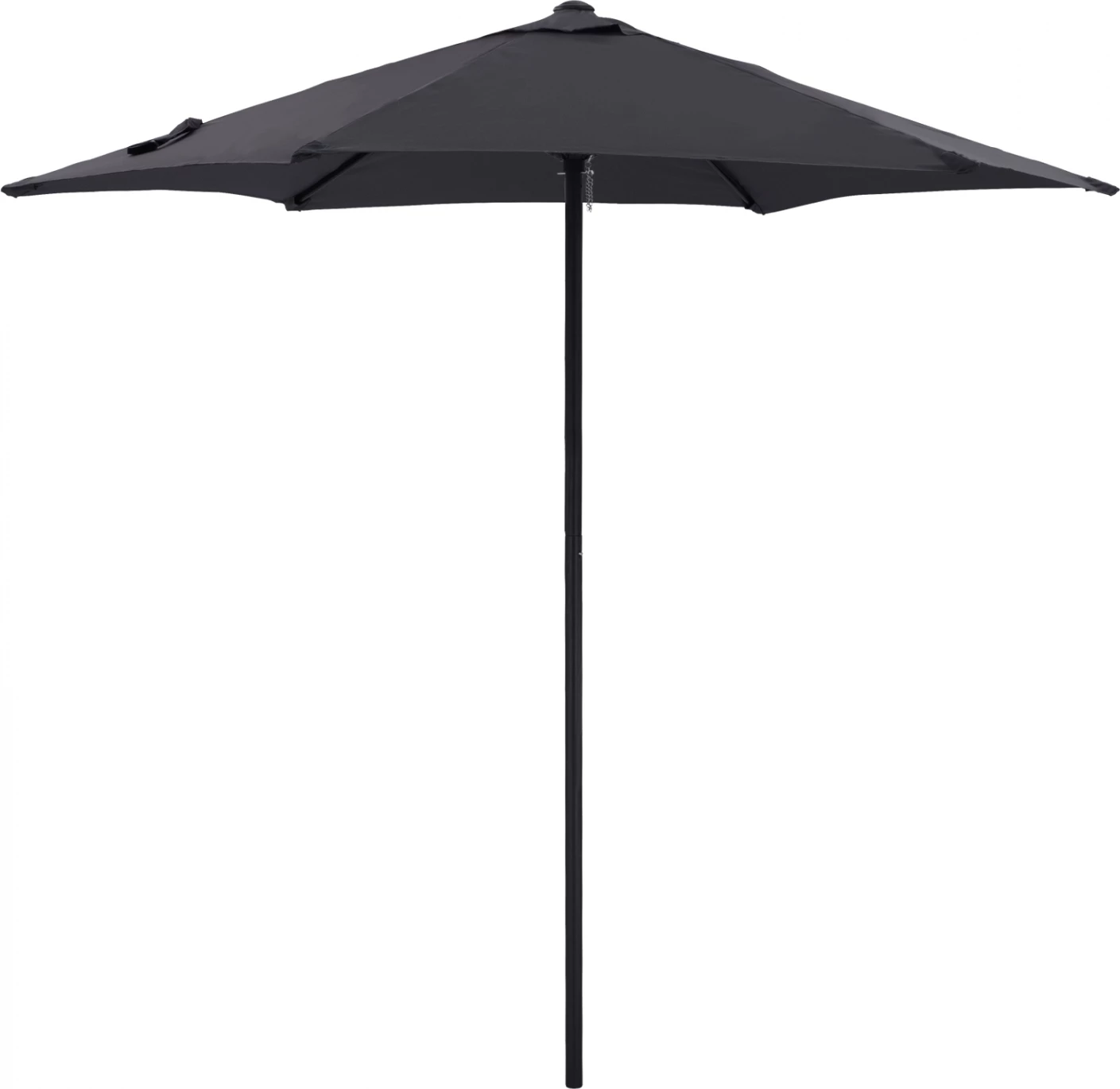 Aluminijasti dežnik 2.50M s 6 kraki sivo platno FH6030.10