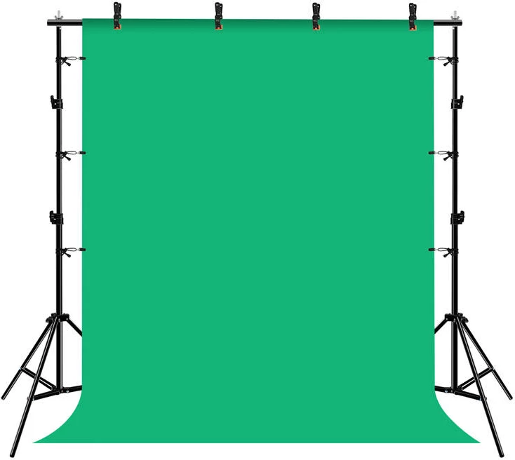 Fotografski set za ozadje Puluz PKT5204, 2x2 m, 3 ozadja (zelena, rdeča, modra)