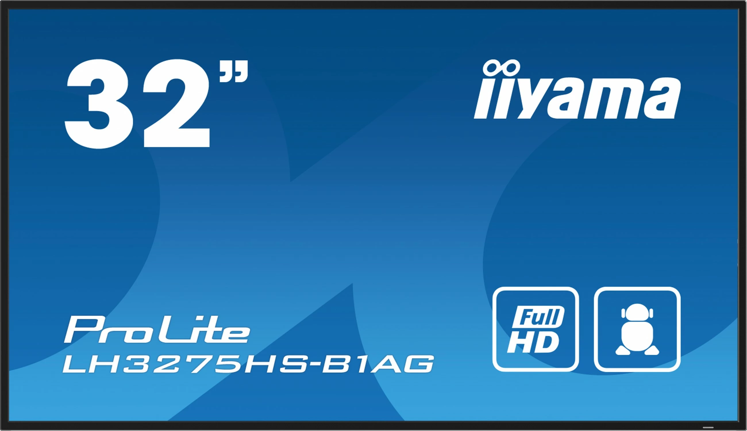 Profesionalen monitor iiyama LH3275HS-B1AG, 32", Full HD, Android OS, Wi-Fi, 24/7