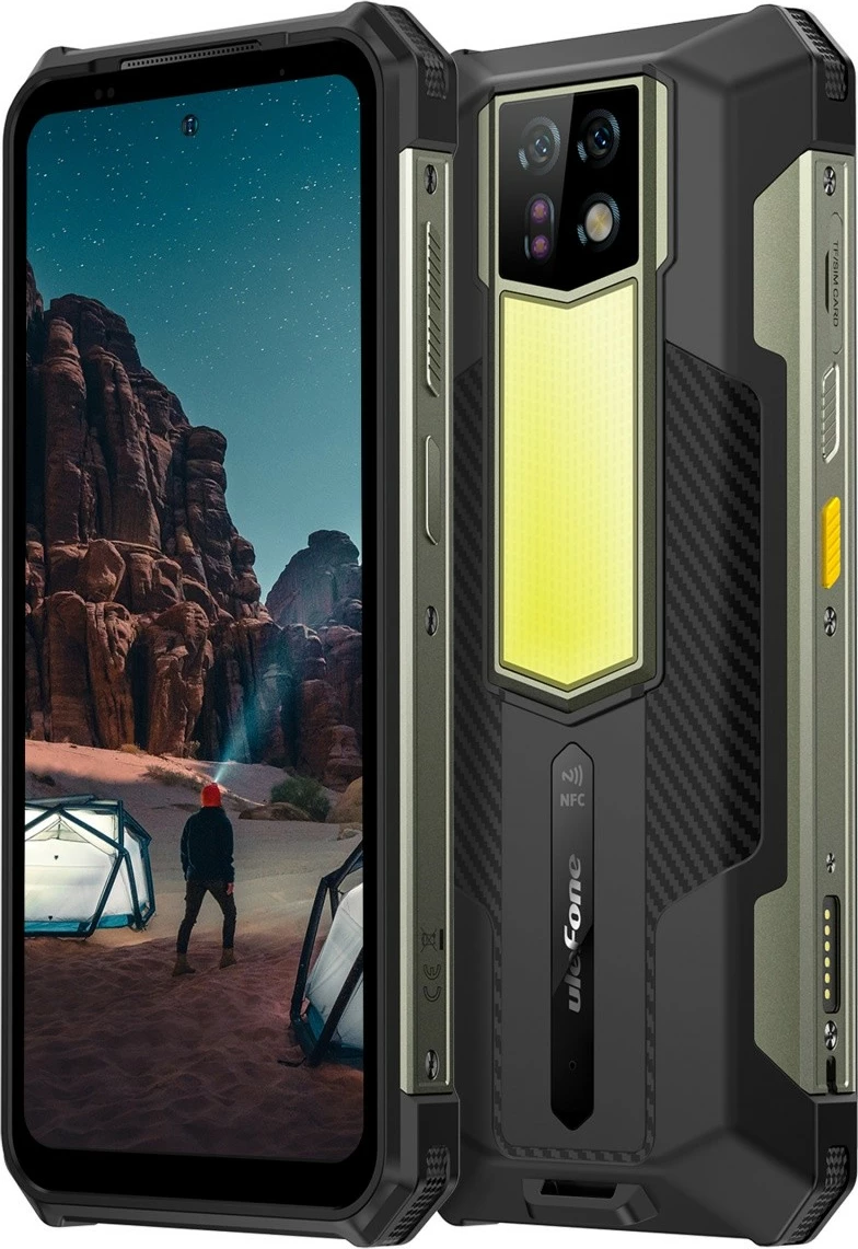 Trpežen pametni telefon Ulefone Armor 24 4G, 12/256 GB, IP69K, črn