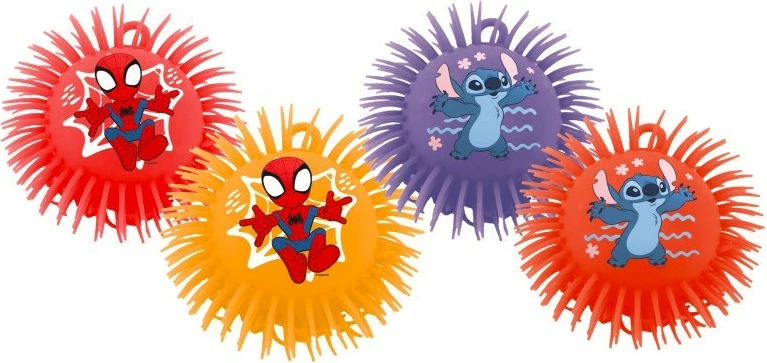 I butë, top lodër Spidey in Stitch, Simba Furry Ball Mix, 23 cm, Mix