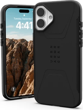 Ovitek za telefon Civilian MagSafe UAG za iPhone 16 Plus, črn