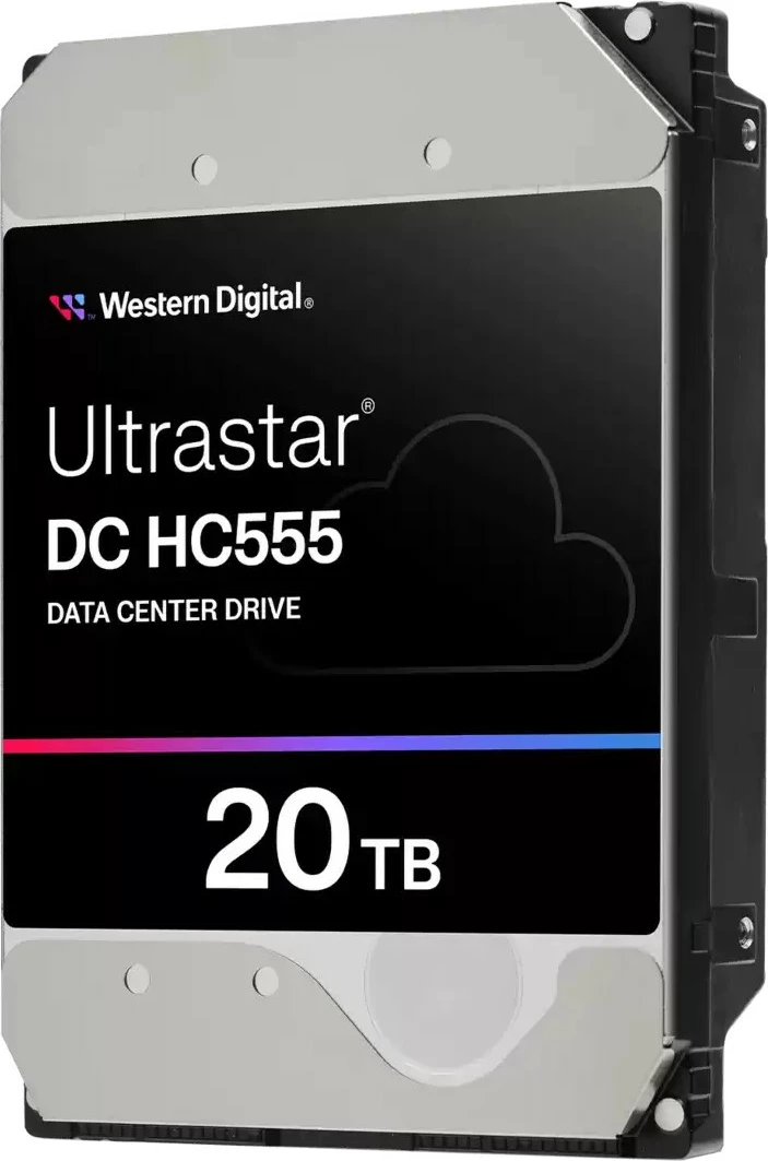 Trdi disk Western Digital Ultrastar DC HC555, 20TB, 3,5", SAS3, 7200 RPM