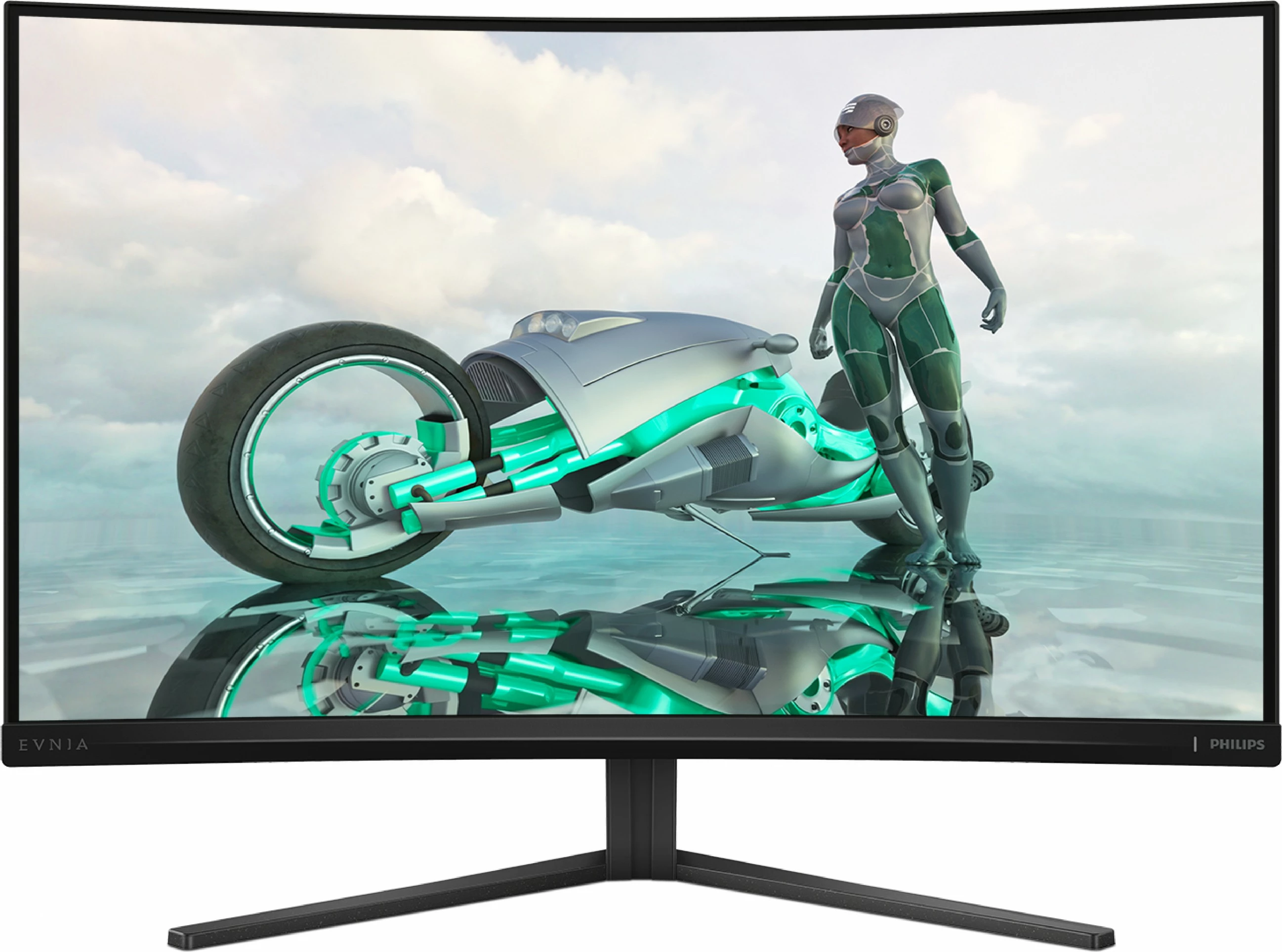Ukrivljen 32-palčni QHD monitor, 180 Hz, siv, Philips 32M2C3500L