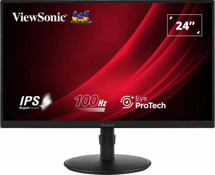 Monitor 24" Full HD LED, ViewSonic VG2408A-MHD, črn
