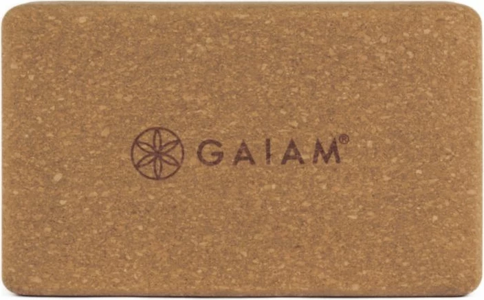Blok za jogo GAIAM, za moške in ženske, rjav