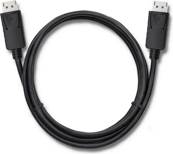 DisplayPort kabel Qoltec 50373, 2 m, v1.2, črn