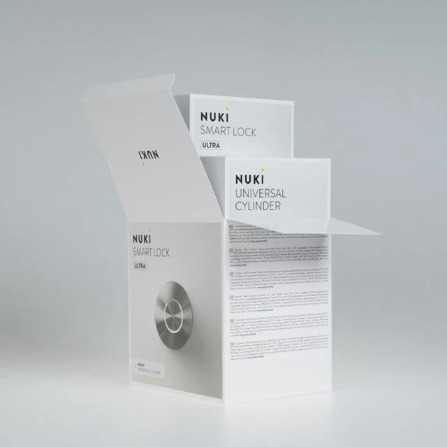 Pametna ključavnica Nuki Smart Lock ULTRA, brezžična, srebrna