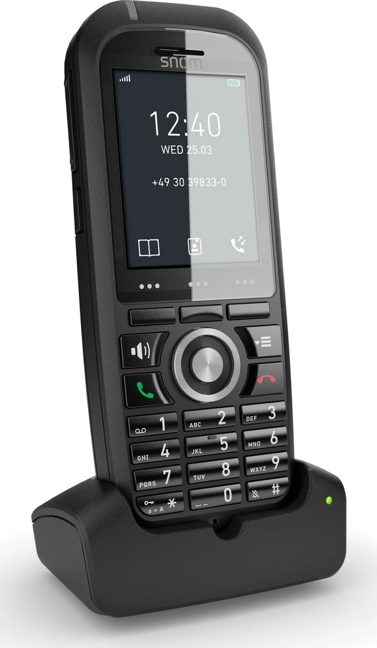 DECT telefon M70, 2" zaslon, Bluetooth, črn