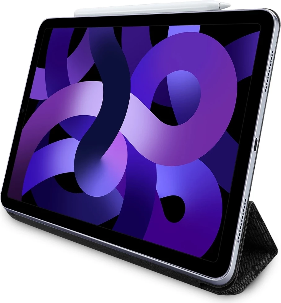 Ovitek za iPad Air 11" 2024, magnetni 4G veliki logotip, Guess GUFC11RM24PS4SGK, črn
