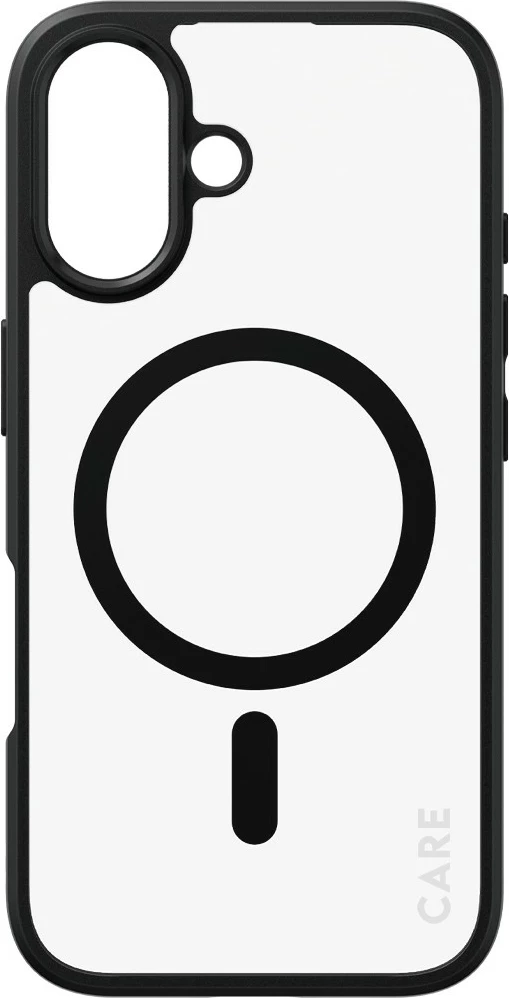 Prozoren ovitek PanzerGlass CARE Case Flagship Urban Combat MagSAFE za iPhone 16