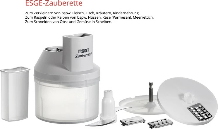 Rokni/ročni mešalnik ESGE ESG 6500, UNOLD, sivo/prosojno/belo