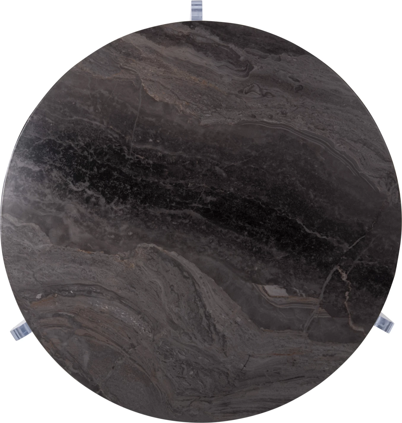 Klubska miza ACRYCON FH9780.01 MDF z vodoodporno površino - akrilne noge Φ64x51Hcm