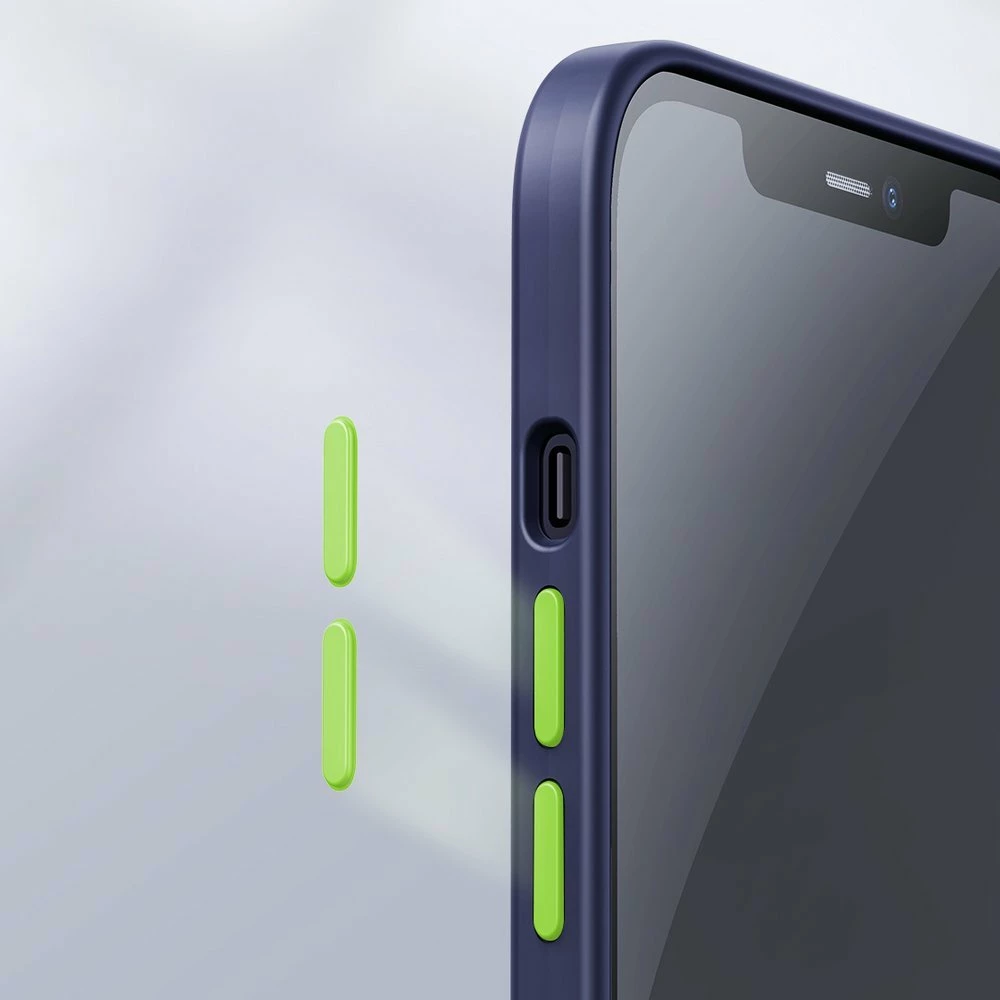 Zaščitni ovitek Joyroom Color Series za iPhone 12 Pro Max JR-BP800, črn