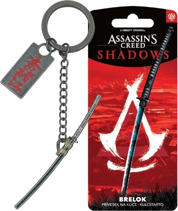 Privesek za ključe Cenega Publishing Assassin's Creed: Shadows - Naoe's Katana