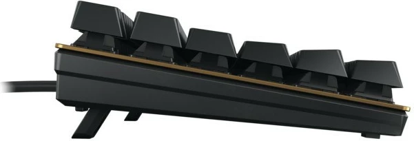 Mekančna tipkovnica Cherry KC 200 MX, QWERTZ, USB, Cherry MX Brown, črno, bronasta