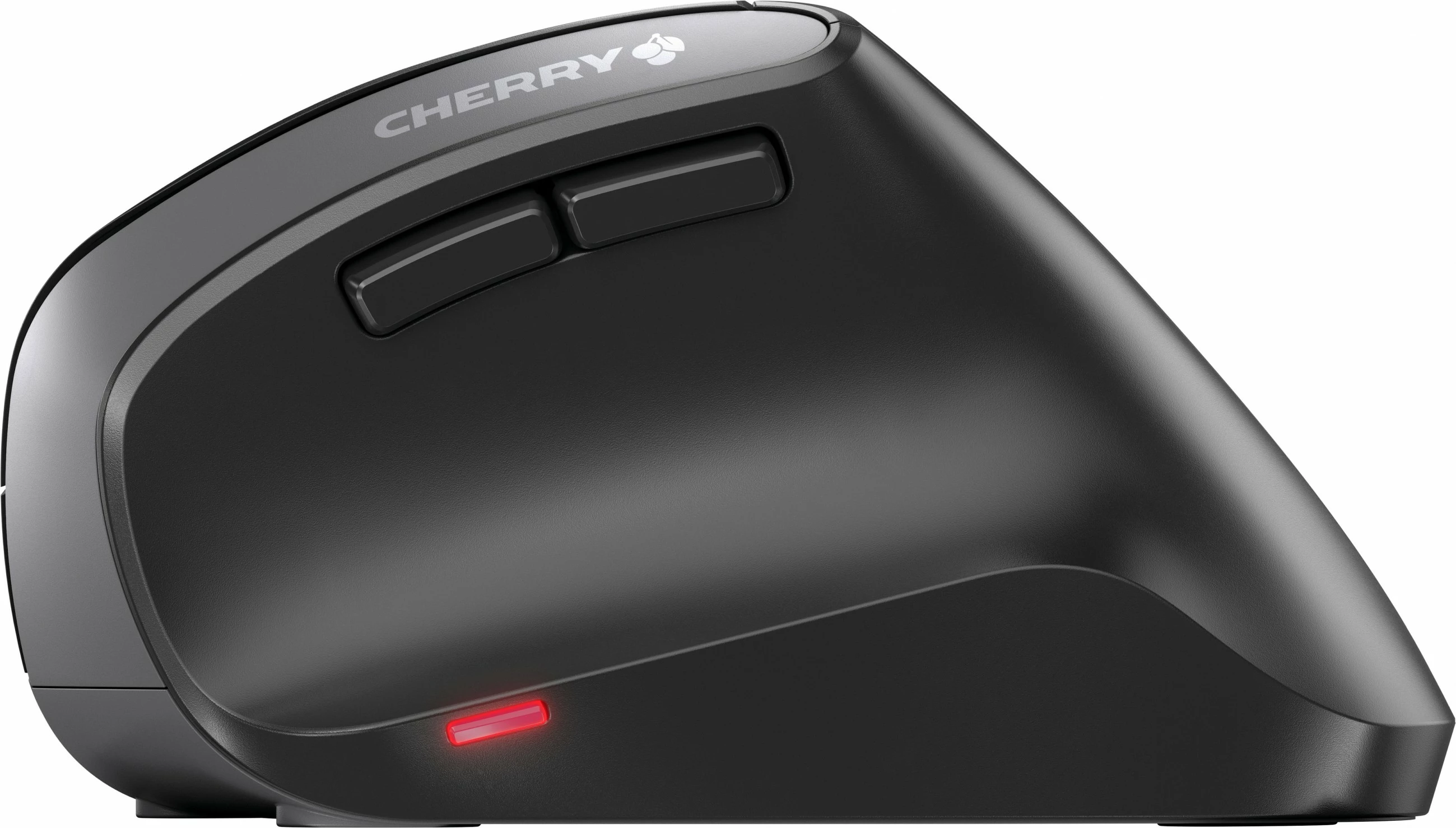 Ergonomski vertikalni brezžični miš CHERRY MW 4500, 45°, USB, desna, optični, RF, 1200 DPI, črn