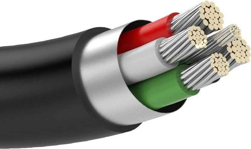 Kablu USB, mini-USB, 3 m, črn UGREEN US132