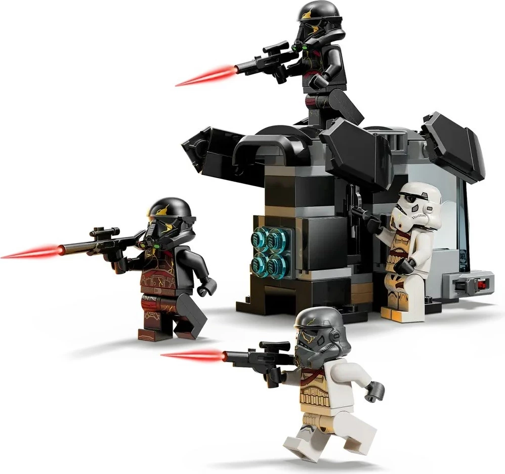 Set za bitko s Death Trooper in Night Trooper, LEGO Star Wars 75412, 119 delov, 4 minifigure