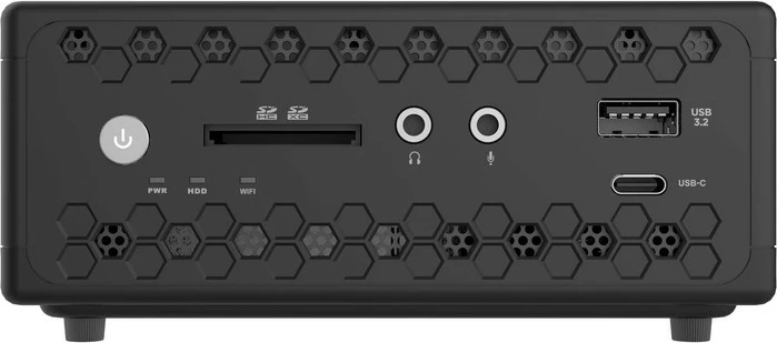 Mini PC Zotac ZBOX CI337 NANO, Intel N100, 1x DDR5 SODIMM, SATA M.2, črn