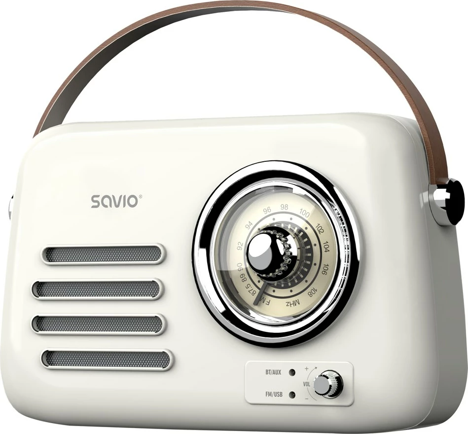 Prenosni radio SAVIO RS-02, Bluetooth 5.3, alarm, bel