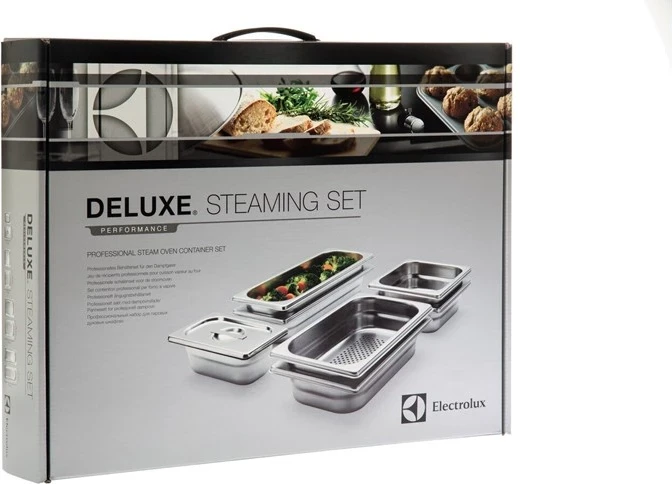Drevosledni kontejner iz nerjavečega jekla Electrolux PKKS8, 340 x 340 x 340 mm