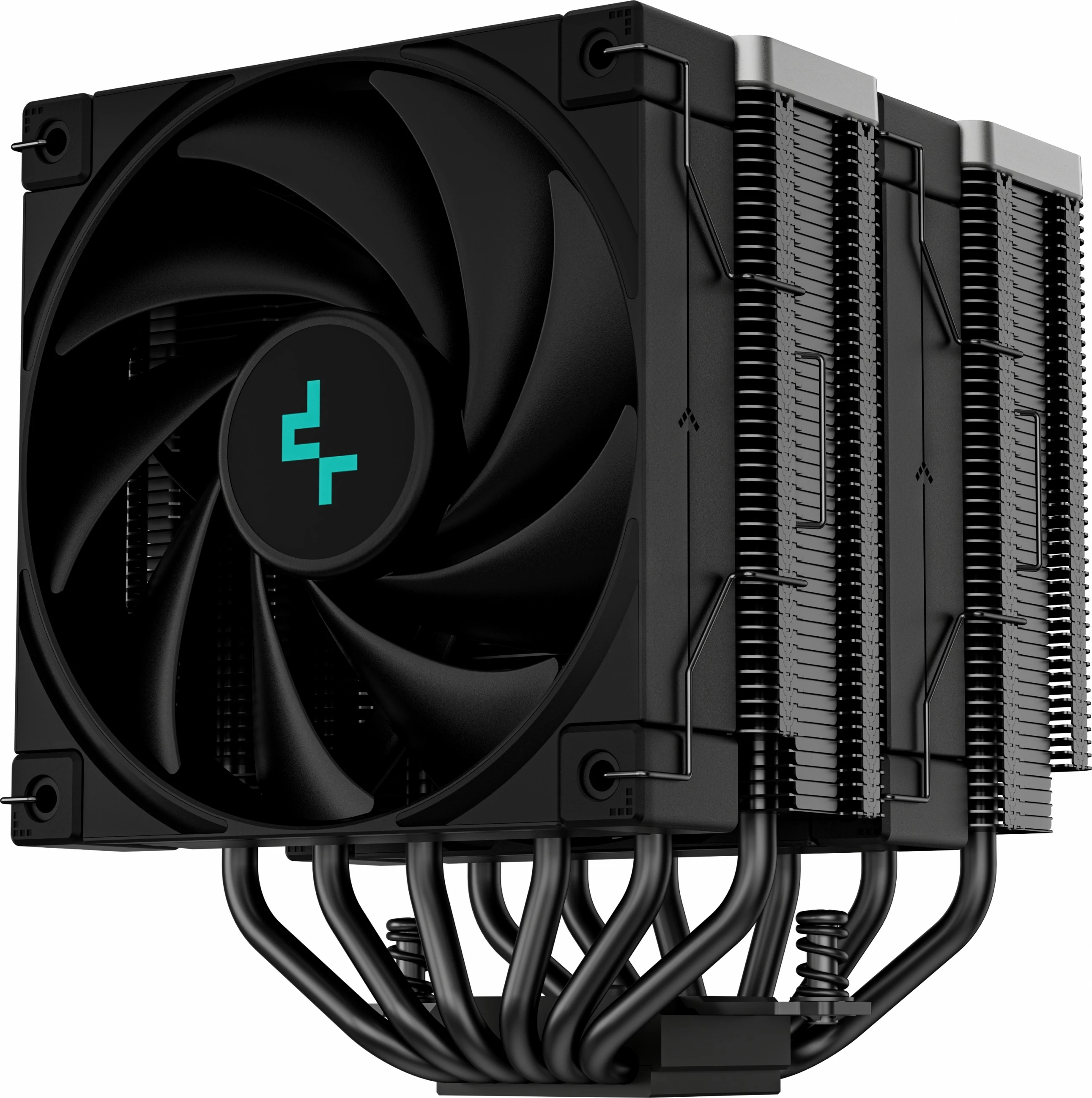 Zračni hladilnik DeepCool AK620 ZERO DARK, 12 cm, 500–1850 RPM, črn