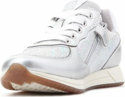 Atletske čevlje za dekleta Geox, sivo/srebrne