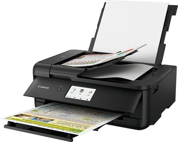 Multifunkcijski barvni tiskalnik Canon PIXMA TS9550a, A3, Wi‑Fi, LCD, črn