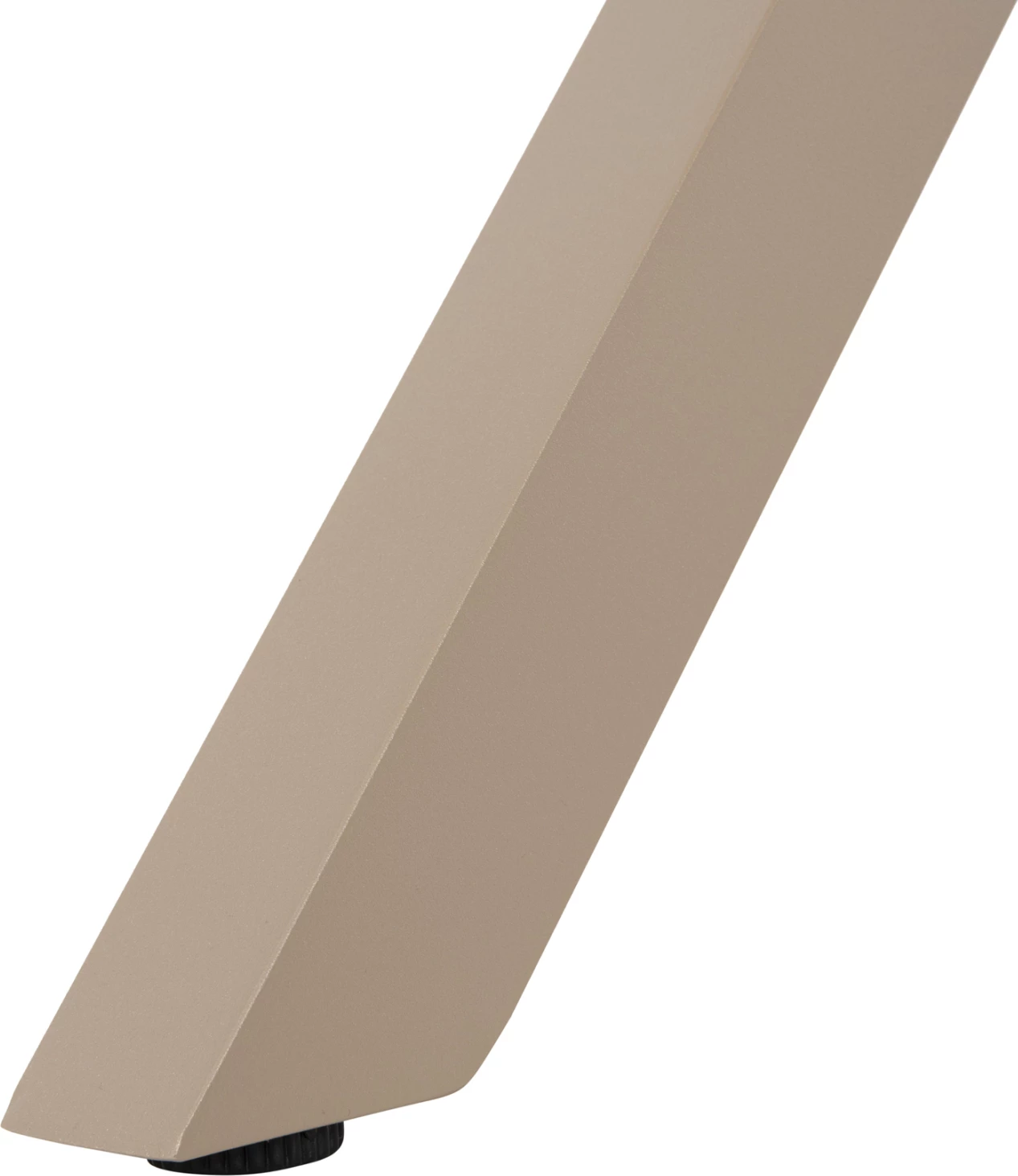 Aluminijasta pravokotna miza TAWNEE FH6037.04 barva šampanjca-poliles v naravni barvi lesa 150x89,5x73H