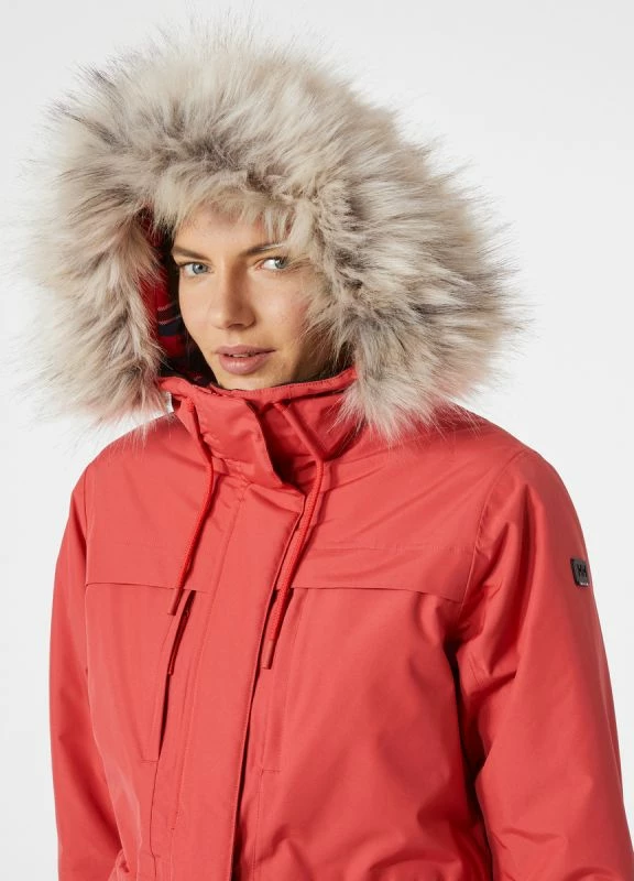 Parka za ženske Helly Hansen, Coastal Parka W 54012-101, rdeča