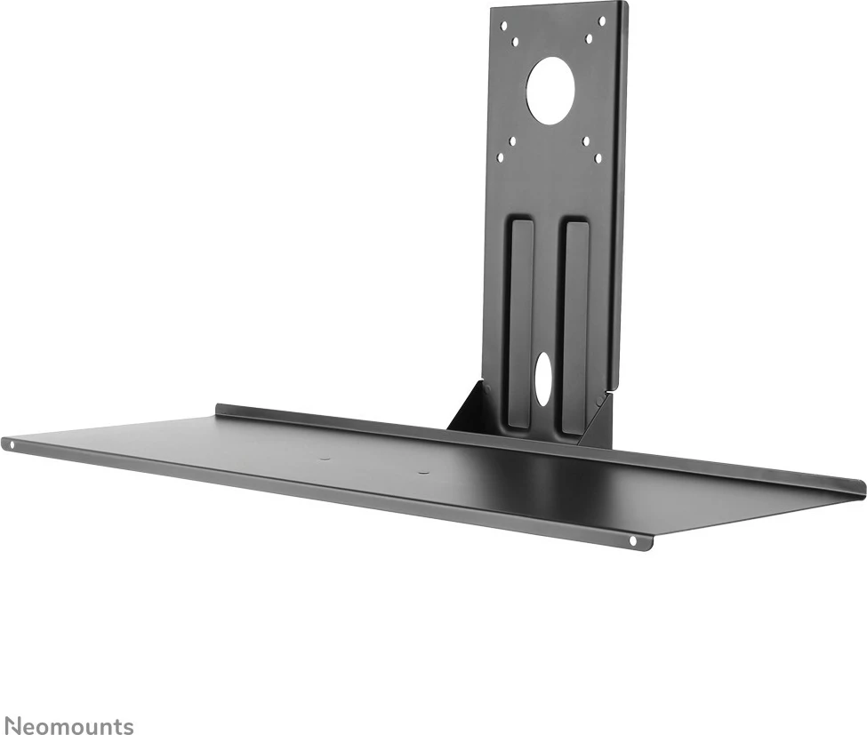 Držalo za tipkovnico in miško Neomounts Newstar KEYB-V200BLACK, VESA 75x75/100x100, 65 cm, jeklo, črno