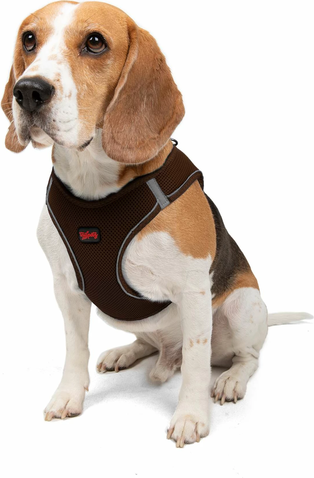 Oprsnica iz air-mesh materiala, rjava, Paws & Whiskers