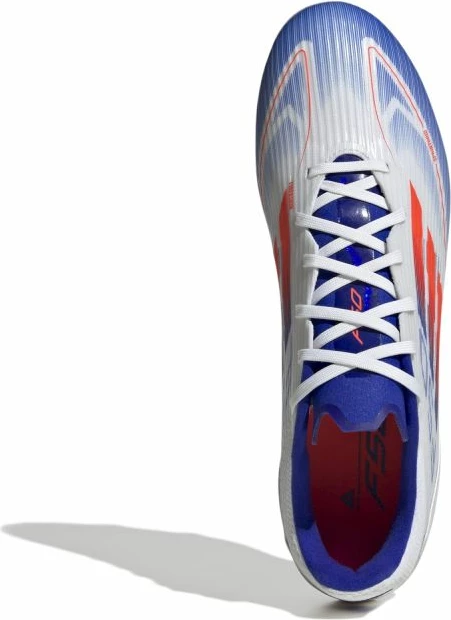 Superge za nogomet, adidas F50 League FG/MG, bele in modre