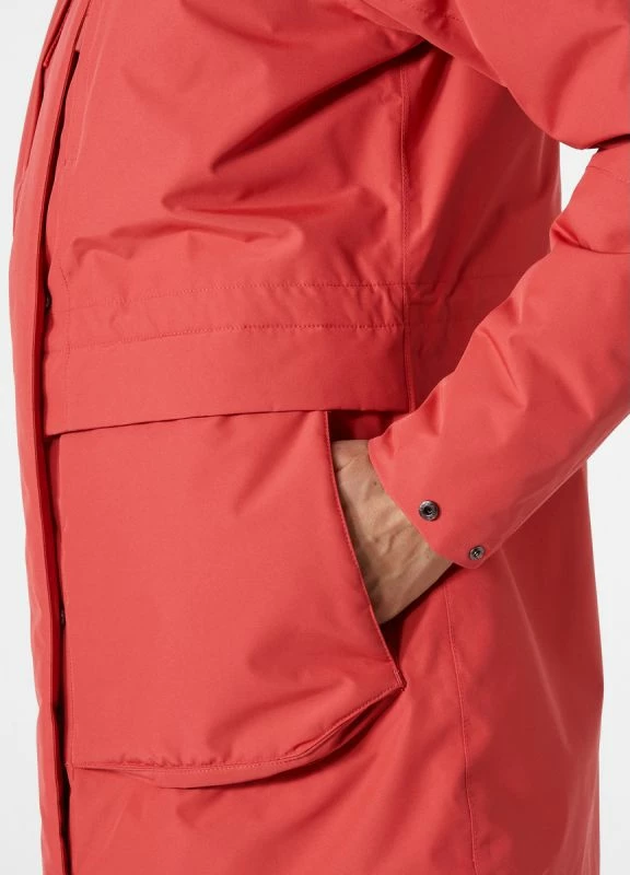 Parka za ženske Helly Hansen, Coastal Parka W 54012-101, rdeča