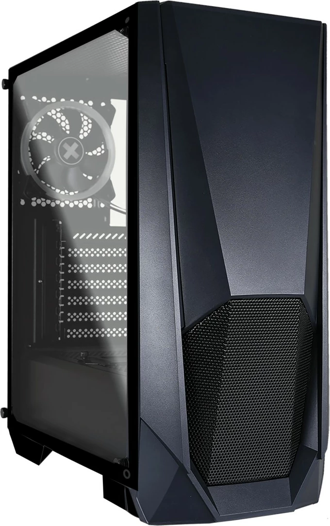 Midi Tower ohišje Xilence X505.ARGB, ATX/micro ATX/Mini-ITX, črno