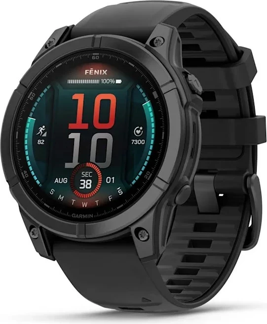 Napredna športna ura 47 mm, 16 GB, AMOLED, črna Garmin Fenix