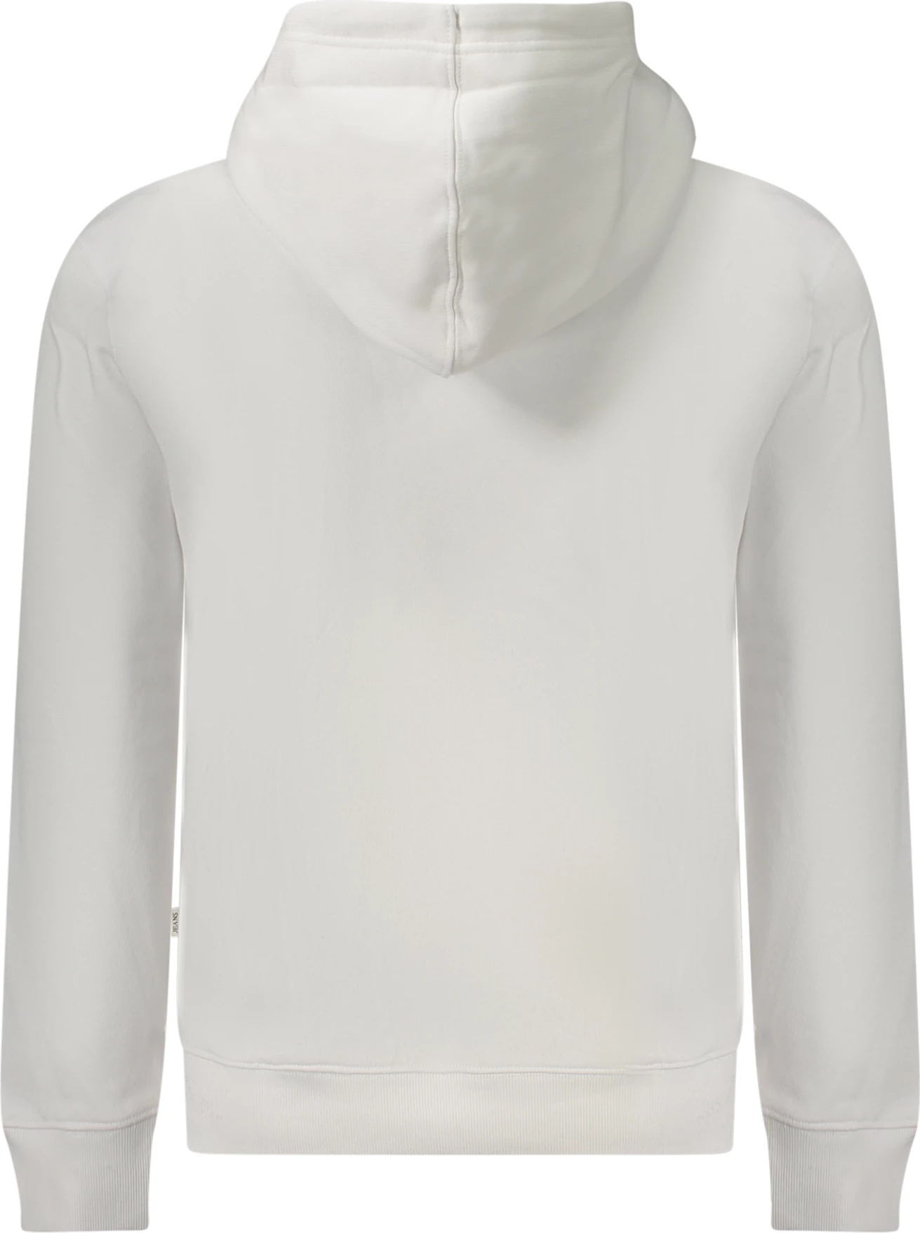 Pulover brez zadrge GUESS JEANS, moški, bel