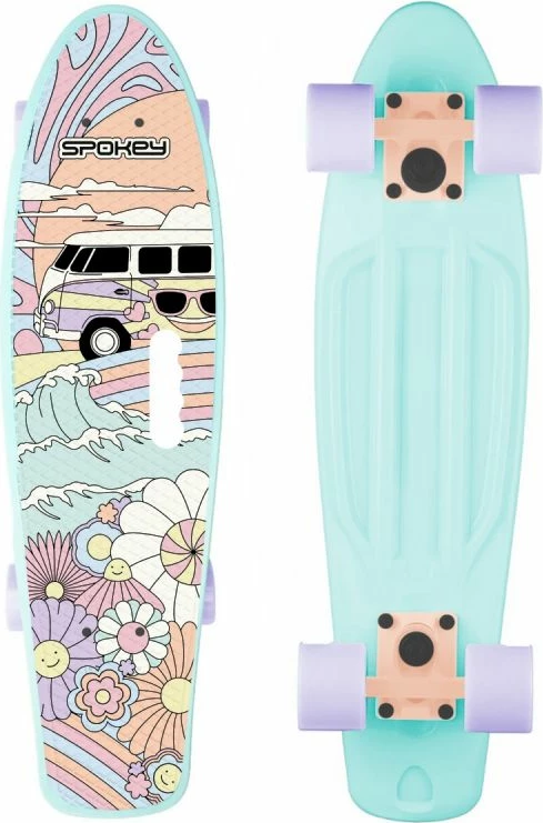 Skateboard za otroke Spokey, večbarven